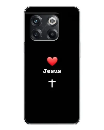Чехол для OnePlus 13s с картинкой «Сердце - Jesus»