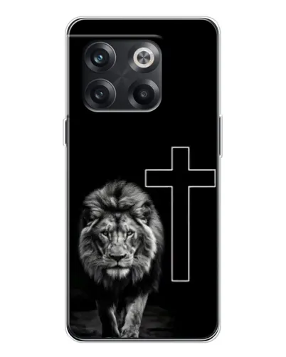 Чехол для OnePlus 13s с картинкой «Лев и Крест»