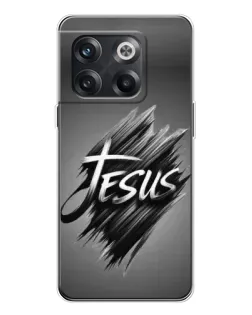 Чехол для OnePlus 13s с картинкой «Надпись Jesus Graffiti»
