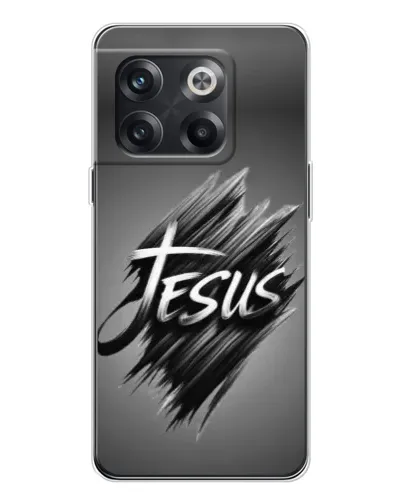 Чехол для OnePlus 13s с картинкой «Надпись Jesus Graffiti»