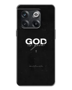 Чехол для OnePlus 13s с картинкой «GOD — Бог над всем»