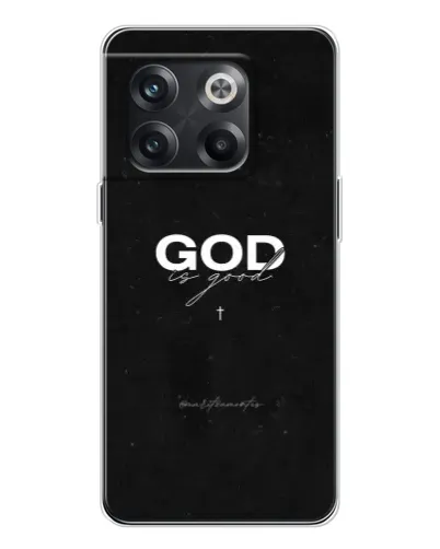 Чехол для OnePlus 13s с картинкой «GOD — Бог над всем»