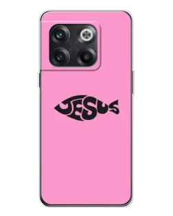 Чехол для OnePlus 13s с картинкой «Розовый символ  Jesus»