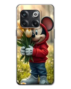 Чехол для OnePlus 13s с картинкой «Микки с тюльпанами»