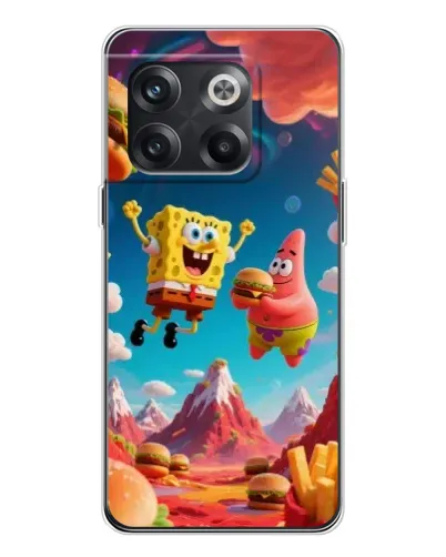 Чехол для OnePlus 13s с картинкой «Космический фастфуд»