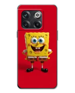 Чехол для OnePlus 13s с картинкой «Спанч Боб на красном»