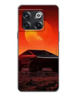 Чехол для OnePlus 13s с картинкой «Cybertruck на Марсе»