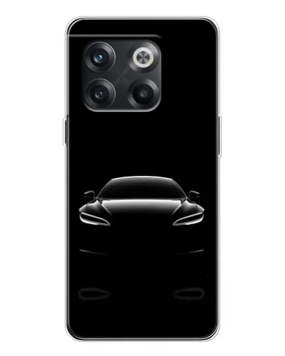 Чехол для OnePlus 13s с картинкой «Силуэт Tesla Night»