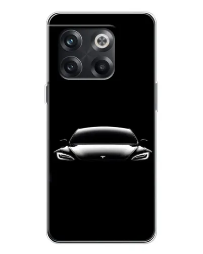 Чехол для OnePlus 13s с картинкой «Фары Tesla Night»