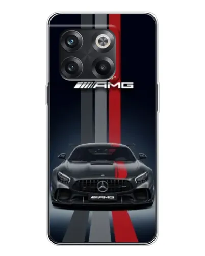 Чехол для OnePlus 13s с картинкой «Mercedes — белый карбон»