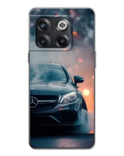Чехол для OnePlus 13s с картинкой «Mercedes — ночной город»