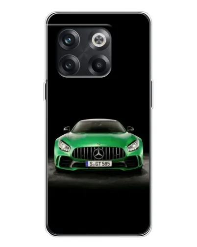 Чехол для OnePlus 13s с картинкой «Mercedes — неоновый лого»