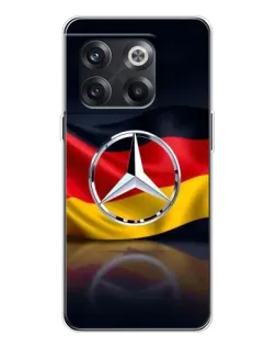 Чехол для OnePlus 13s с картинкой «Mercedes — флаг Германии»