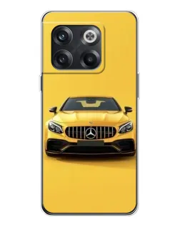 Чехол для OnePlus 13s с картинкой «Желтый Mercedes GT»