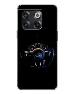 Чехол для OnePlus 13s с картинкой «Салон Audi — руль»