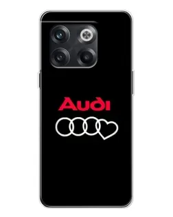 Чехол для OnePlus 13s с картинкой «Логотип Audi Heart»