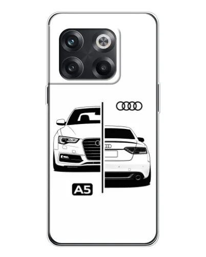 Чехол для OnePlus 13s с картинкой «Audi — контрастный дизайн»