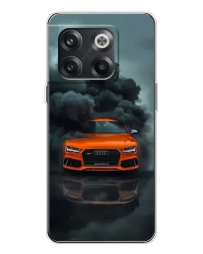 Чехол для OnePlus 13s с картинкой «Audi в облаках дыма»