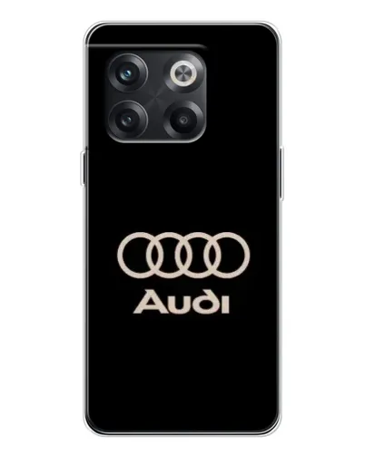 Чехол для OnePlus 13s с картинкой «Audi — золотой логотип»