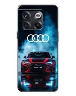 Чехол для OnePlus 13s с картинкой «Audi Sport — неон»