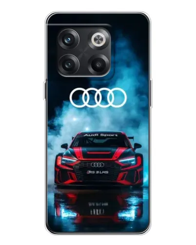 Чехол для OnePlus 13s с картинкой «Audi Sport — неон»