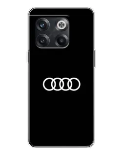Чехол для OnePlus 13s с картинкой «Audi White Logo»