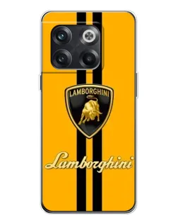 Чехол для OnePlus 13s с картинкой «Lamborghini Stripe желтый»