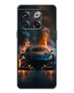 Чехол для OnePlus 13s с картинкой «Lamborghini дымная эстетика»