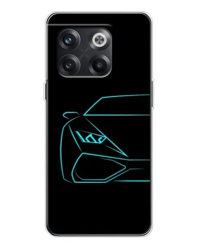 Чехол для OnePlus 13s с картинкой «Голубой силуэт Lamborghini» Чехол для OnePlus 13s с картинкой «Голубой силуэт Lamborghini»