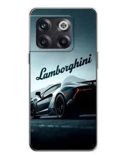Чехол для OnePlus 13s с картинкой «Классическая надпись Lamborghini»