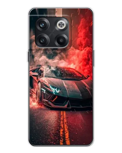 Чехол для OnePlus 13s с картинкой «Lamborghini красный дым» Чехол для OnePlus 13s с картинкой «Lamborghini красный дым»
