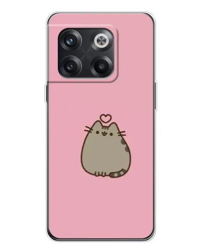 Чохол для OnePlus 13s з картинкою «Pusheen серце»