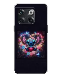 Чехол для OnePlus 13s с картинкой «Stitch в цветах»