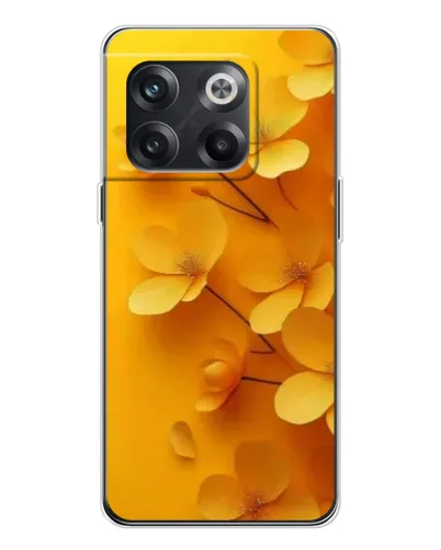 Чехол для OnePlus 13s с картинкой «Золотые лепестки»