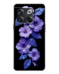 Чехол для OnePlus 13s с картинкой «Фиолетовые цветы с росою» Чехол для OnePlus 13s с картинкой «Фиолетовые цветы с росою»