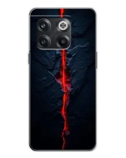 Чехол для OnePlus 13s с картинкой «Kрасная лавовая трещина»