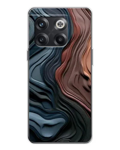 Чехол для OnePlus 13s с картинкой «Цветные волны каньона»
