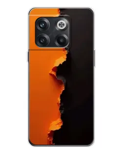 Чехол для OnePlus 13s с картинкой «Оранжевый разлом»