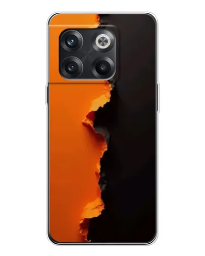 Чехол для OnePlus 13s с картинкой «Оранжевый разлом»