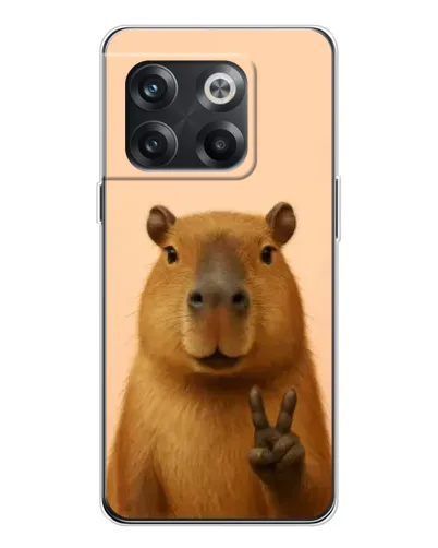 Чехол для OnePlus 13s с картинкой «Капибара виктория»