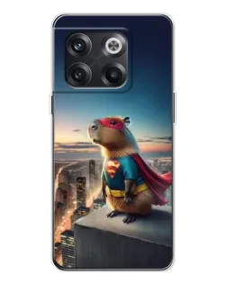 Чехол для OnePlus 13s с картинкой «Капи-мен супергерой»