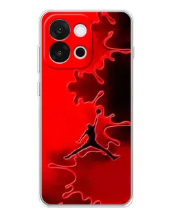 Чохол для OnePlus 13T з картинкою «Jordan Red Smoke»