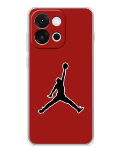 Чохол для OnePlus 13T з картинкою «Jordan Red Back»