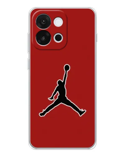 Чохол для OnePlus 13T з картинкою «Jordan Red Back» Чохол для OnePlus 13T з картинкою «Jordan Red Back»