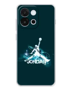 Чохол для OnePlus 13T з картинкою «Jordan Blue Fire»
