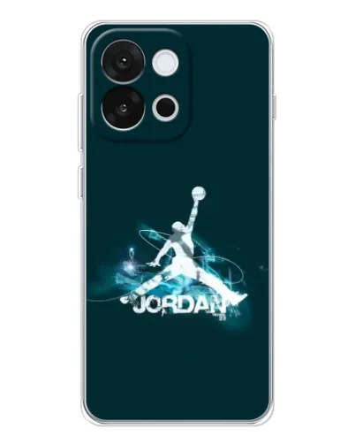 Чохол для OnePlus 13T з картинкою «Jordan Blue Fire» Чохол для OnePlus 13T з картинкою «Jordan Blue Fire»