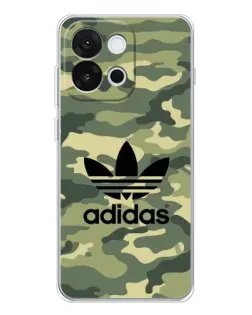 Чохол для OnePlus 13T з картинкою «Мілітарі стиль Adidas»