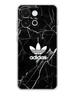 Чохол для OnePlus 13T з картинкою «Білий мармур Adidas»