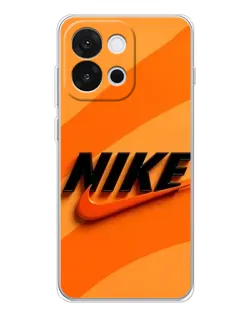 Чехол для OnePlus 13T с картинкой «Оранжевый драйв Nike»