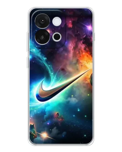 Чехол для OnePlus 13T с картинкой «Космический Nike Swoosh» Чехол для OnePlus 13T с картинкой «Космический Nike Swoosh»